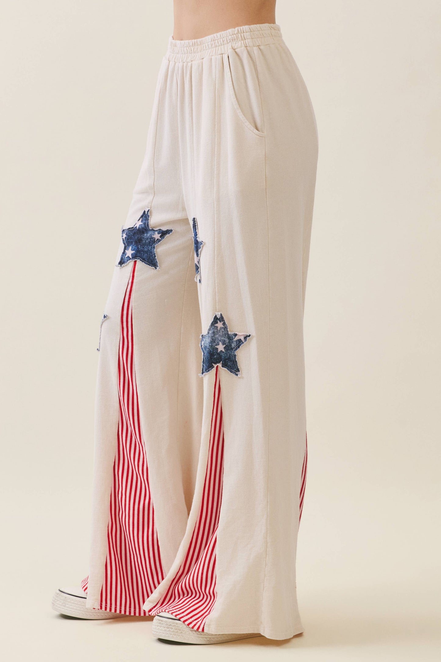 Americana Mineral Washed Fun Flare Pants HP6936