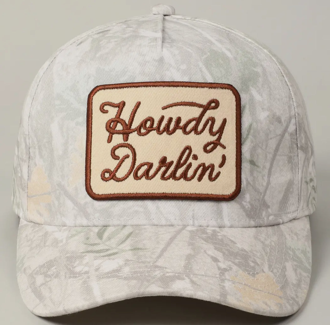 Howdy Darling Camo Hat (2 styles)