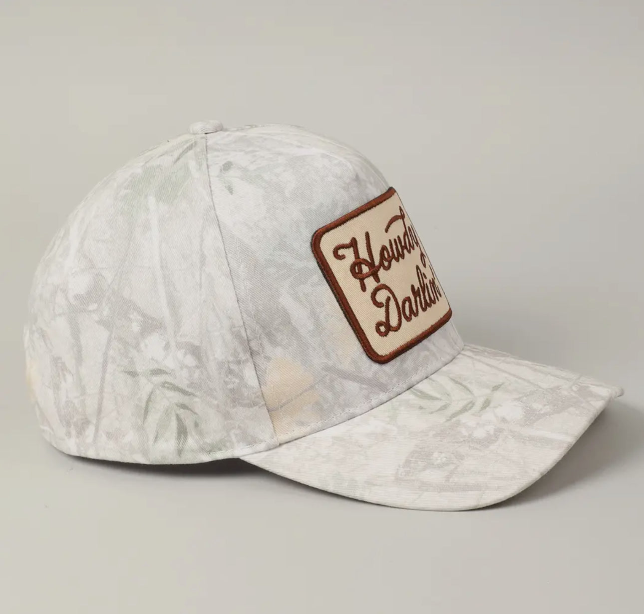 Howdy Darling Camo Hat (2 styles)