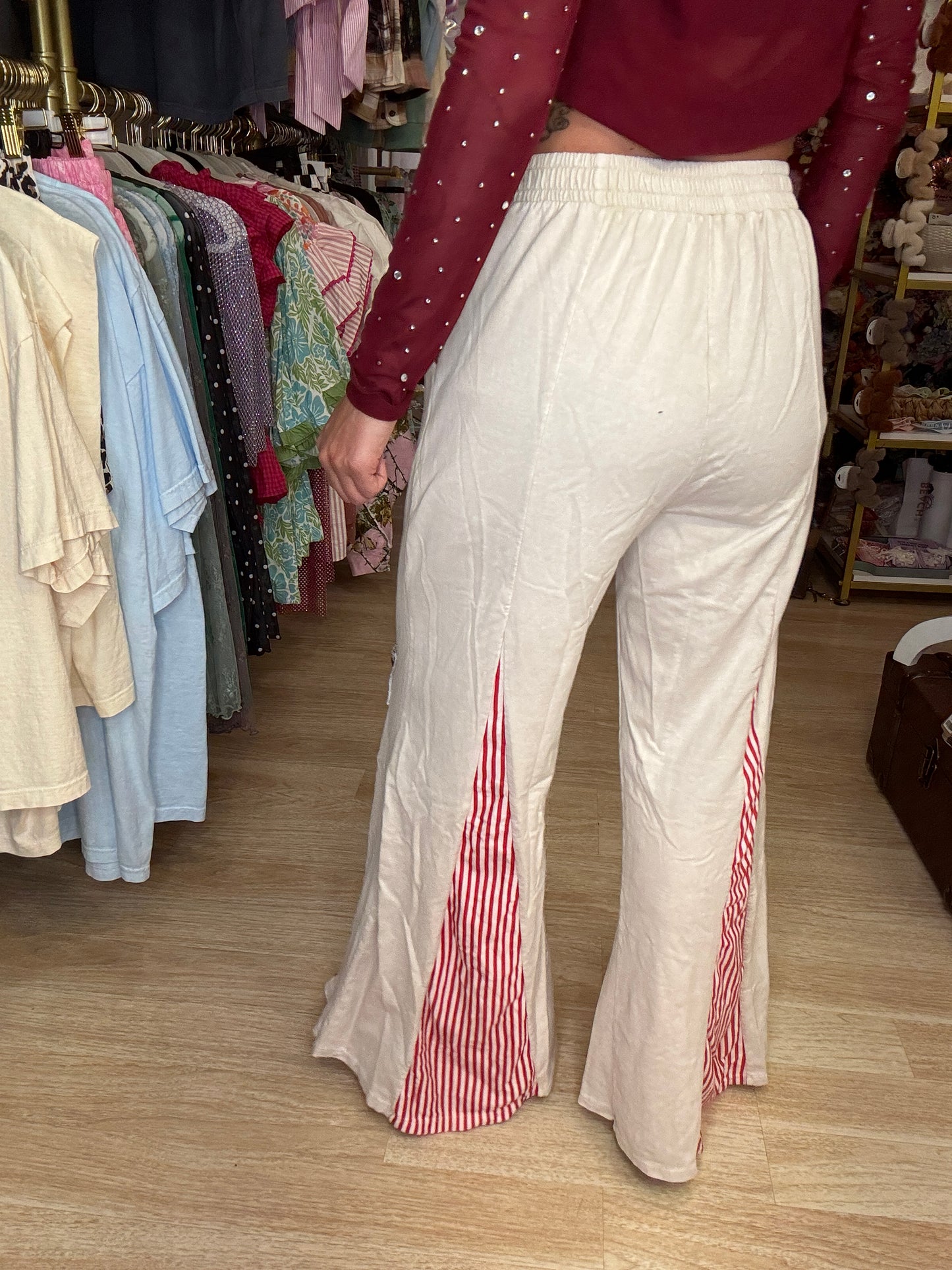 Americana Mineral Washed Fun Flare Pants