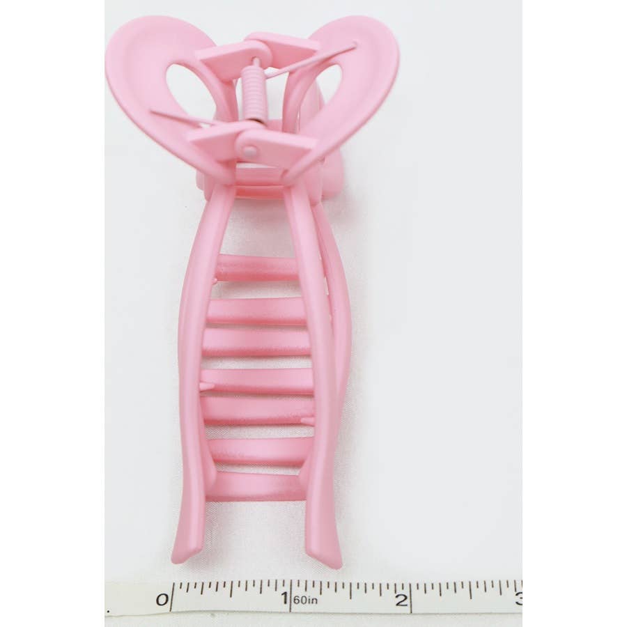 Matte Pastel Bow Hair Clip