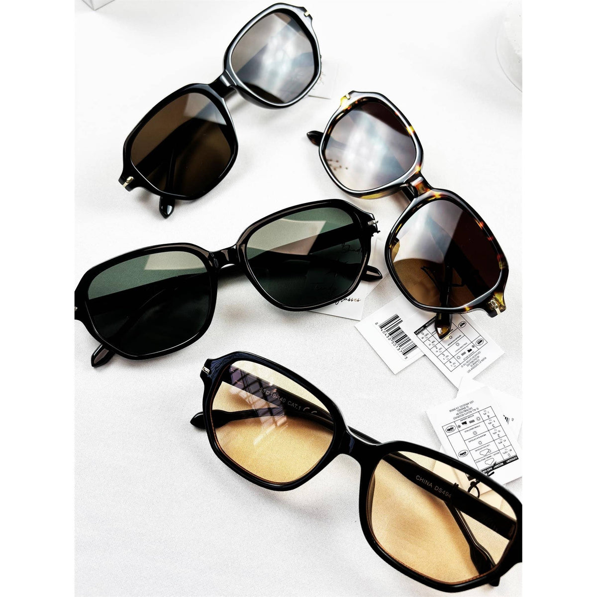 Retro Oversized Square Sunglasses