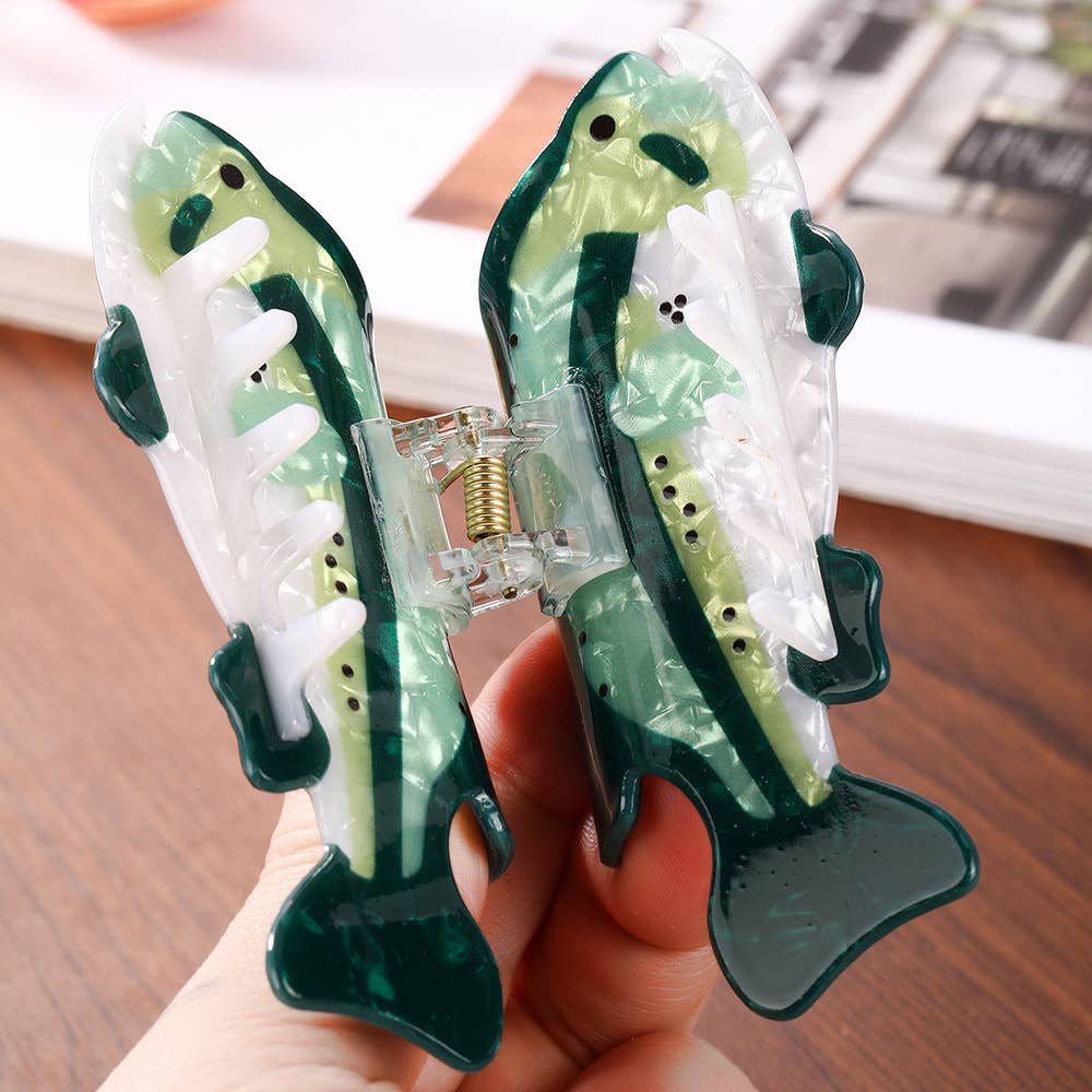 Funny Sea Fish Shaped Hair Claw Clip Vacation Hair Clip