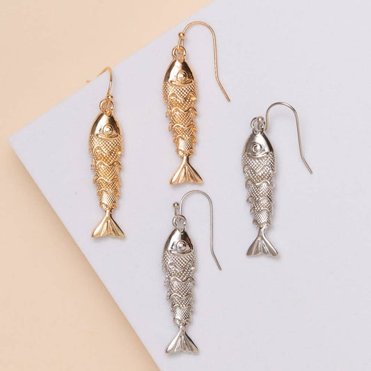 Fish Dangle Earrings
