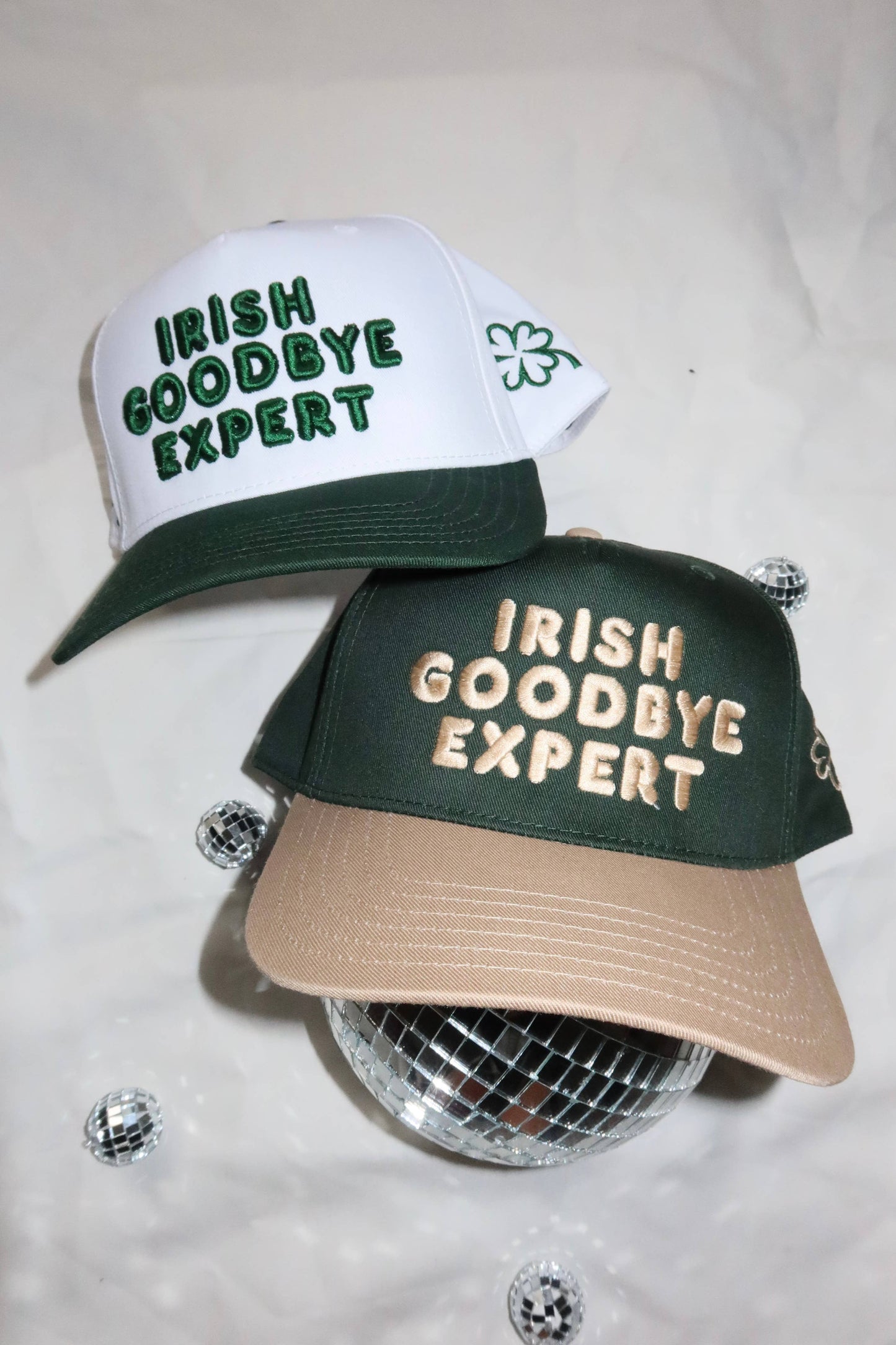 Irish Goodbye Expert St Patricks Day Clover Hat 