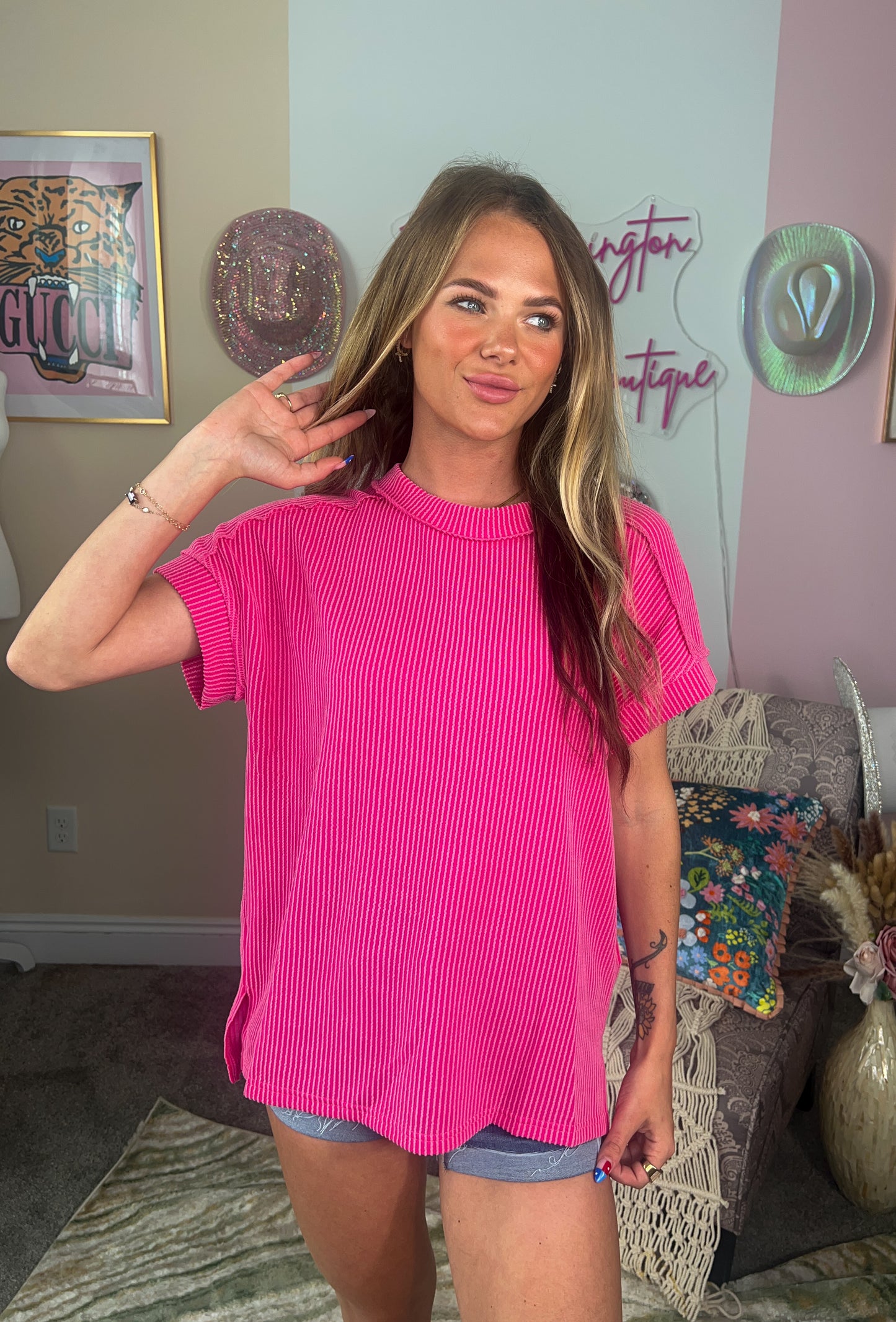 Pink Me Cute Top