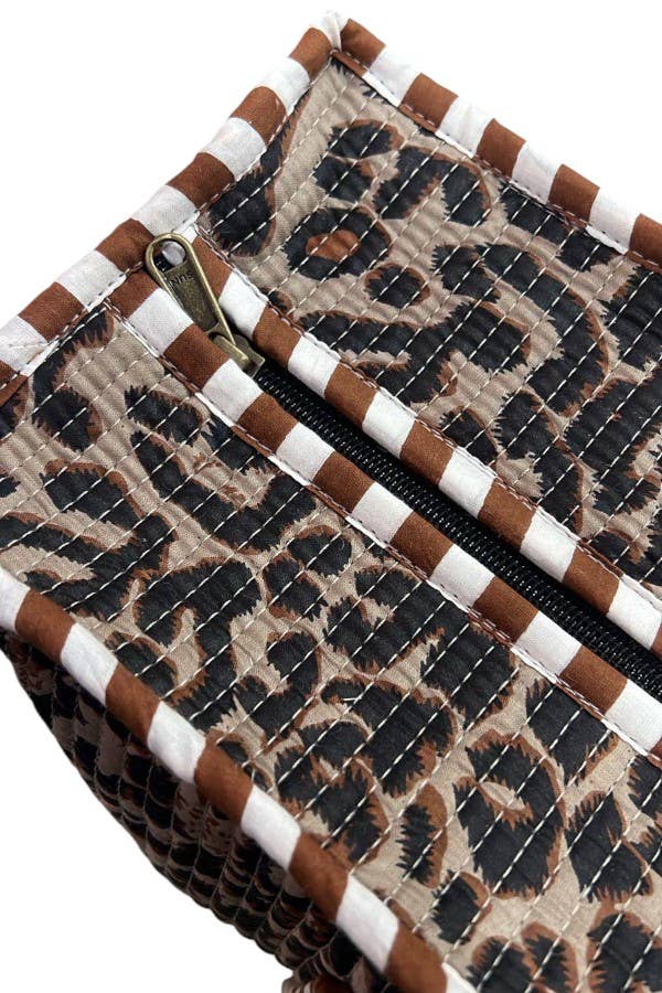 Wild Thing Leopard Print Tote Bag