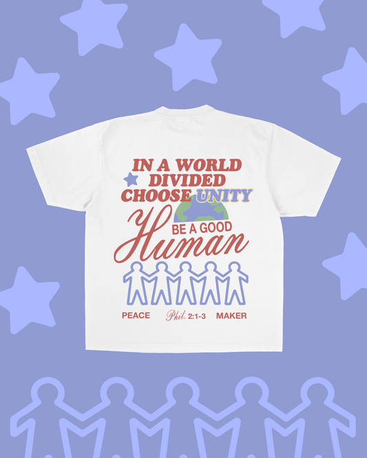 "Choose Unity" Tee || White