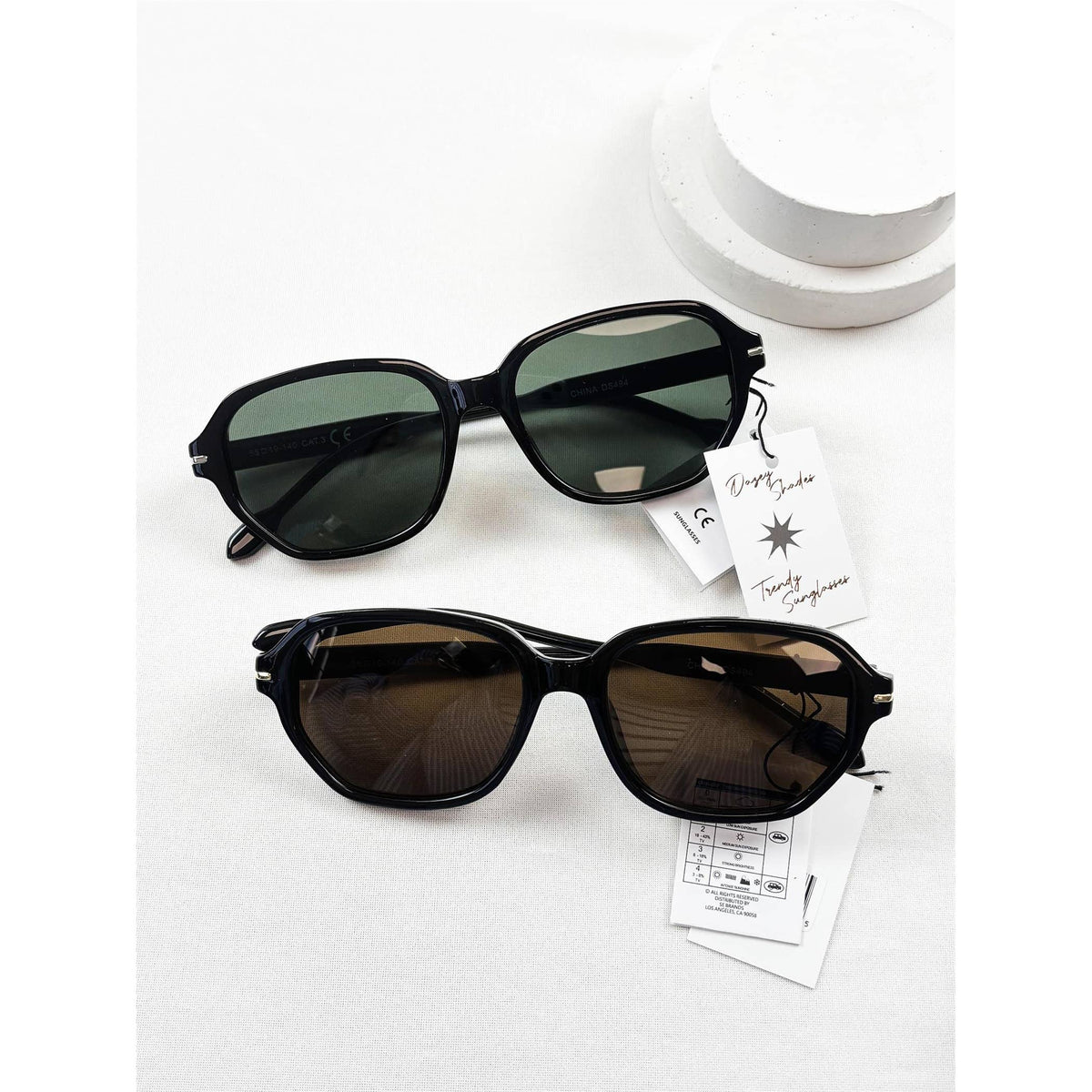 Retro Oversized Square Sunglasses