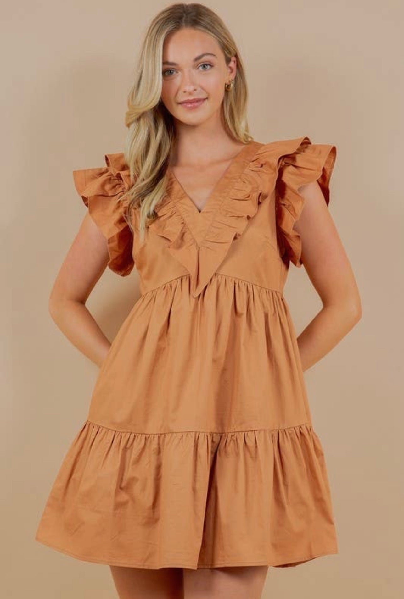 Cutest Ruffle Dress