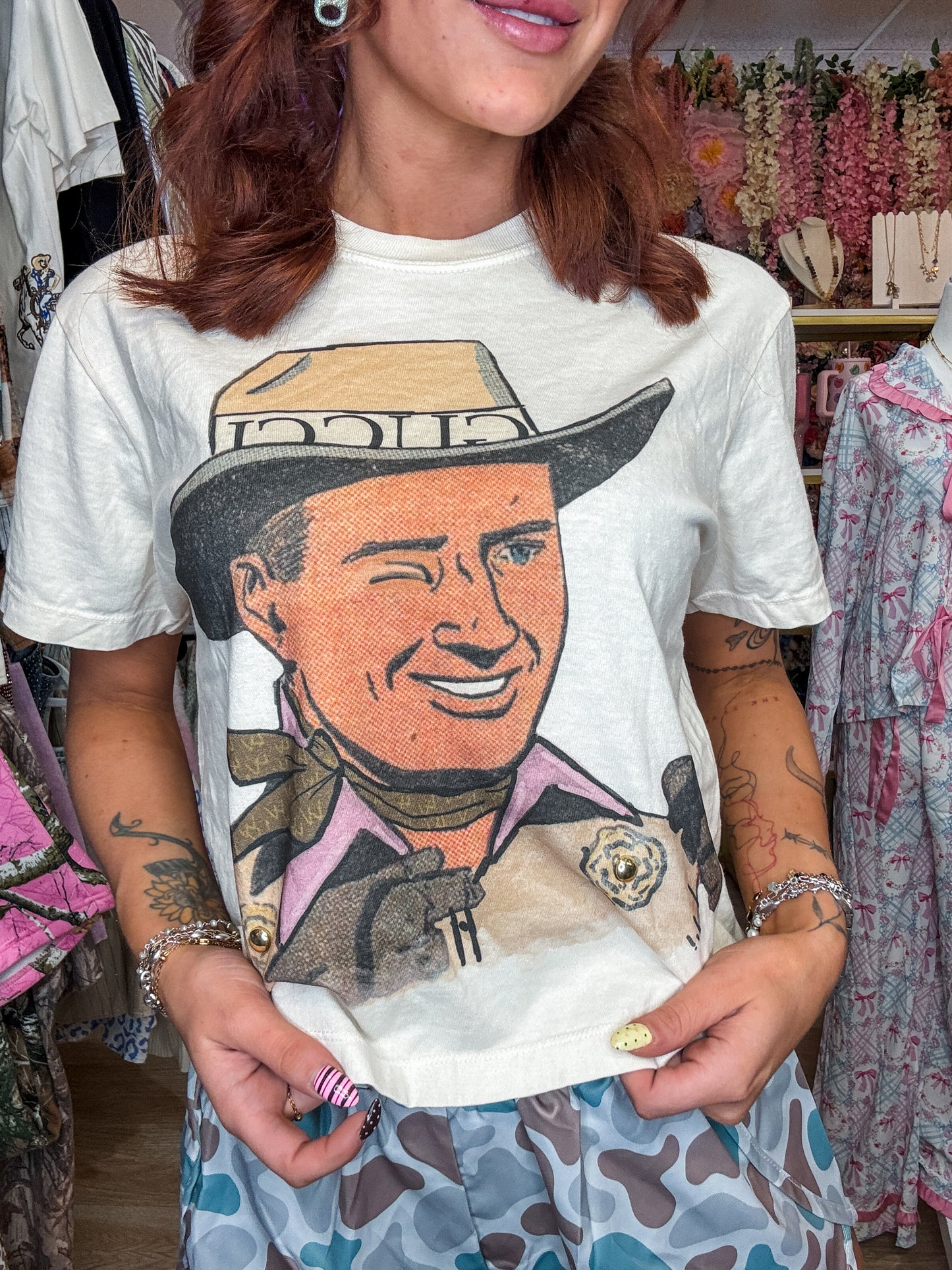 Designer Cowboy Tee & Muscle Tank