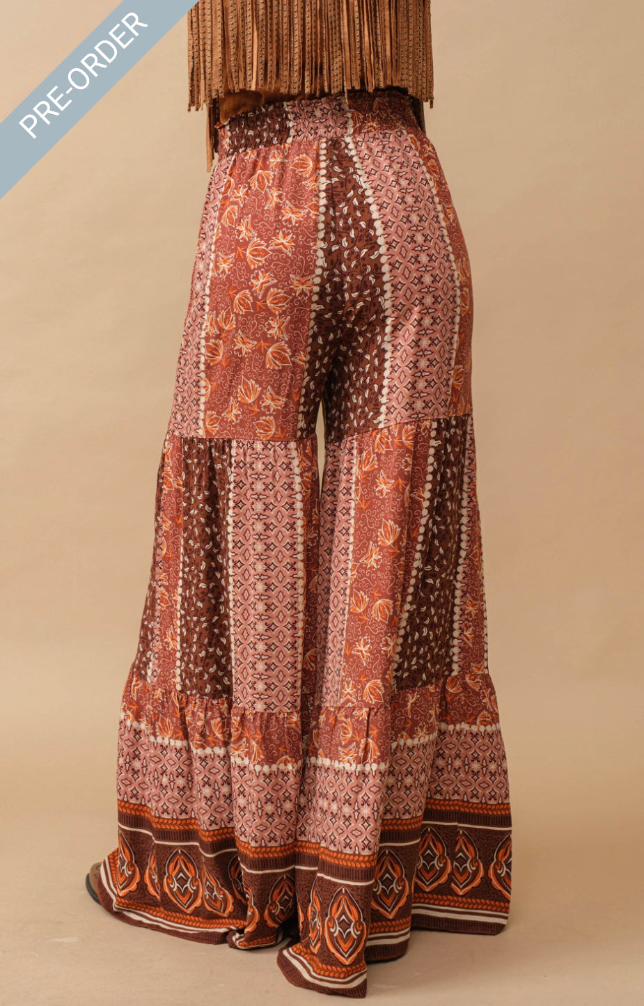 Brown Palazzo Pants