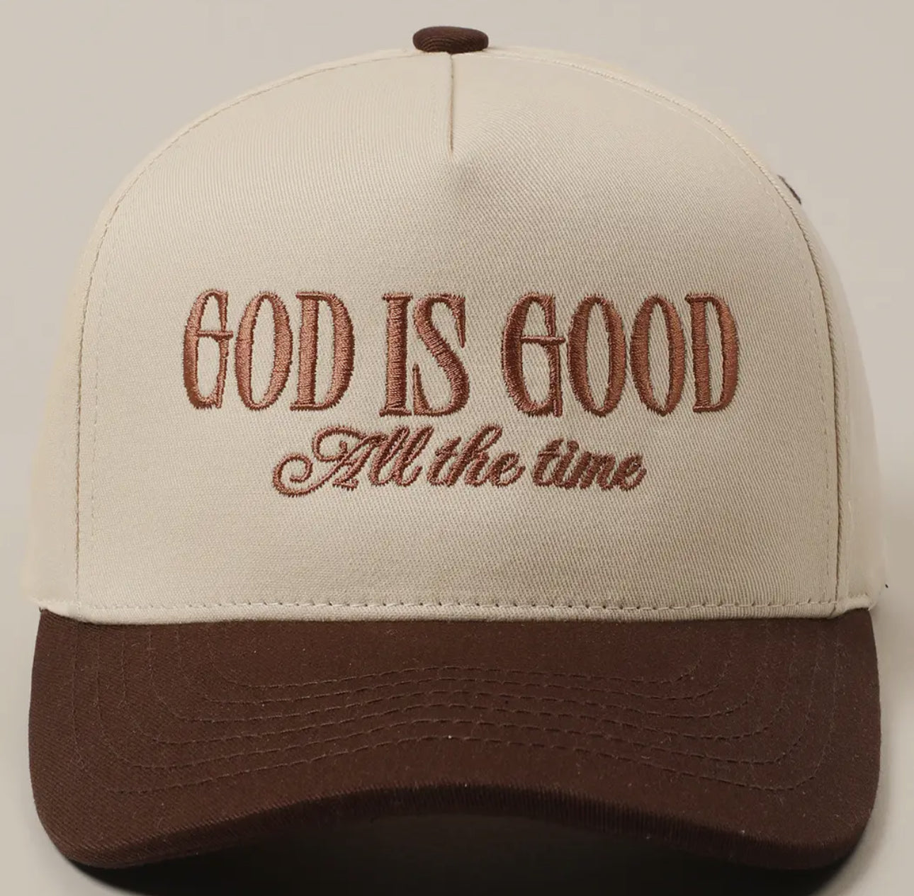 God Is Good Trucker Hat (two colors)