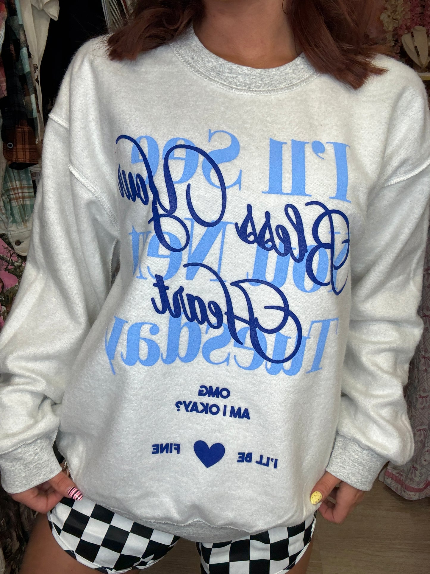 Bless Your Heart Inside out Sweatshirt