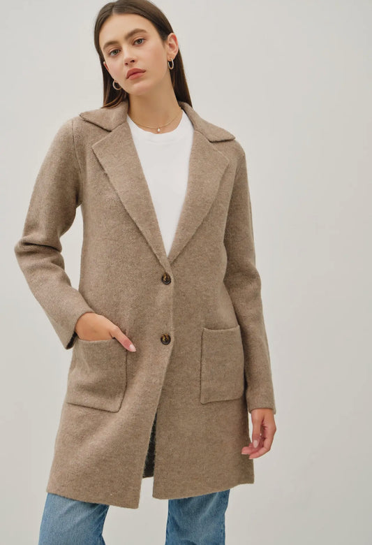 Fuzzy Soft Peacoat