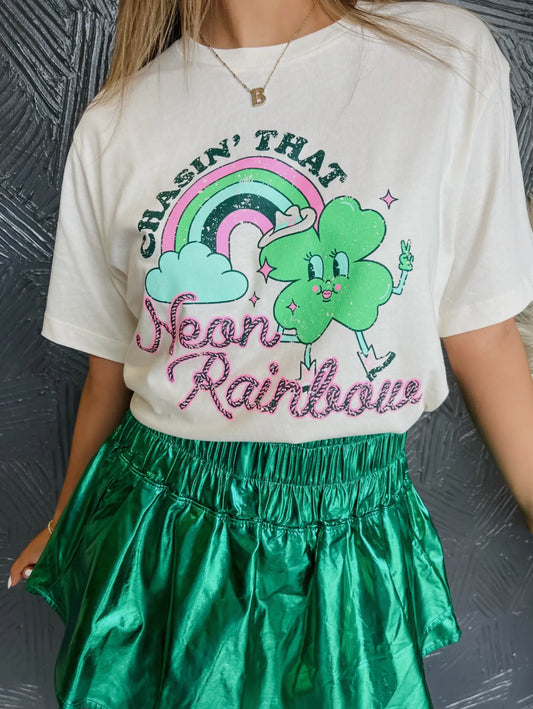 Neon Rainbow Tee