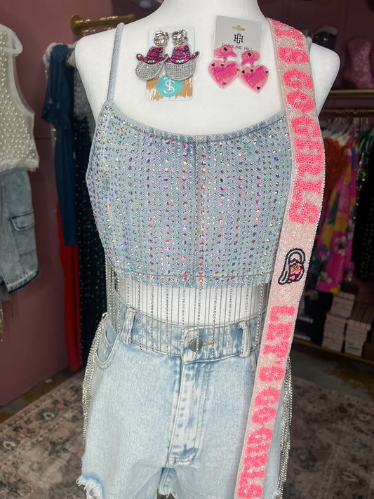 Bling Baby Crop Top