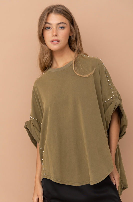 Stone Stud Top