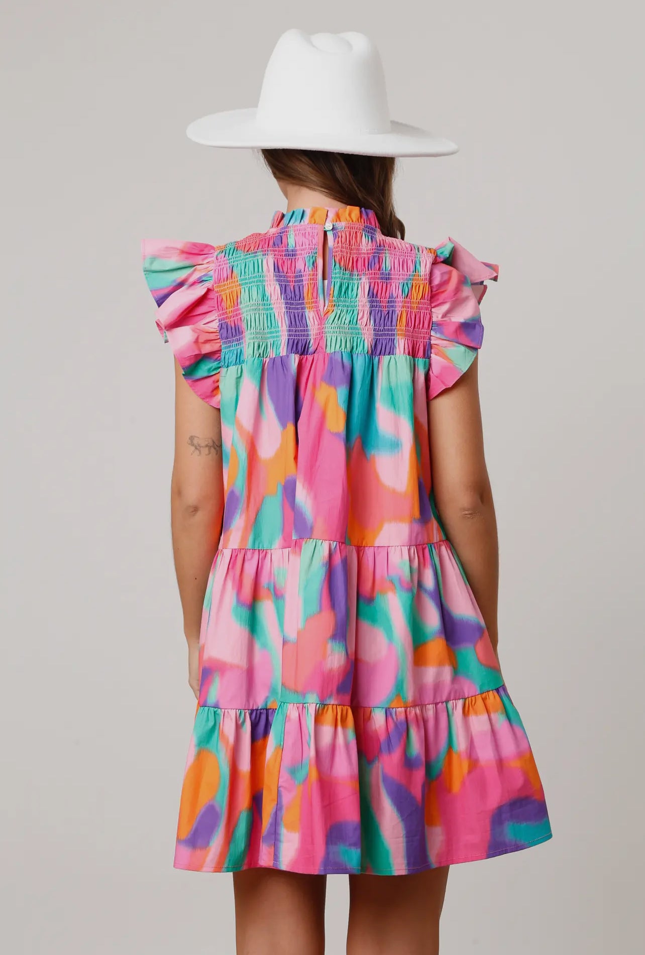 Loving Spring Tiered Dress