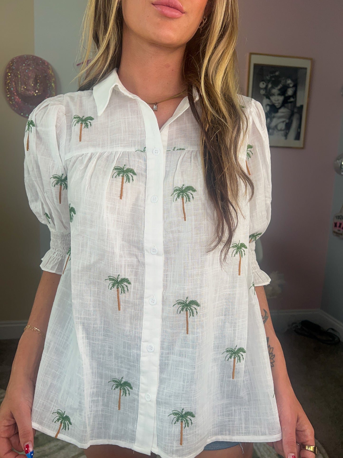 Palms Paradise Blouse