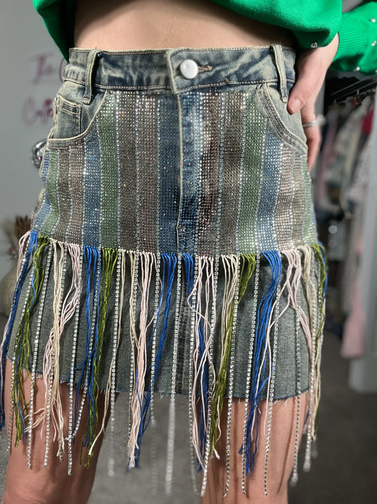 Dreamy Denim Skirt