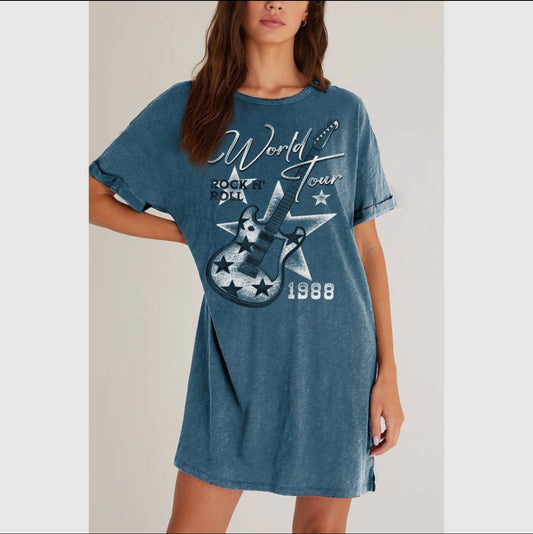 World Tour Tee Dress