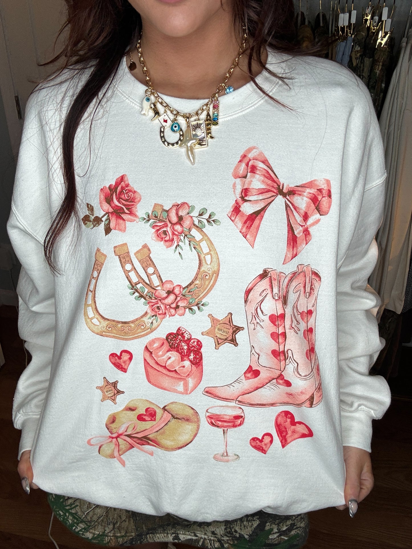 Girly Cowgirl Sweatshirt