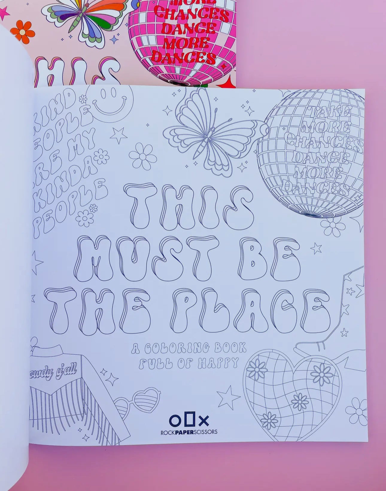 This Must Be The Place Coloring Book