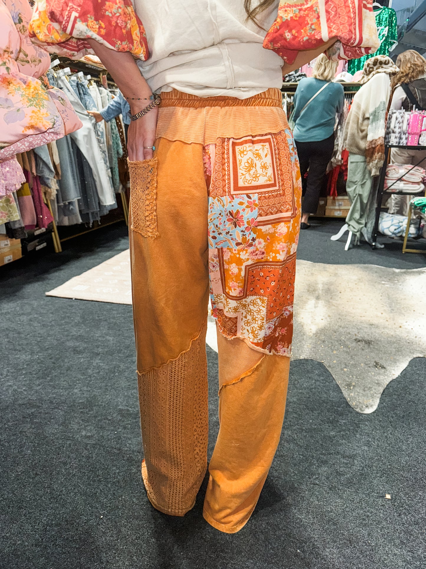 Bandana Floral Pants