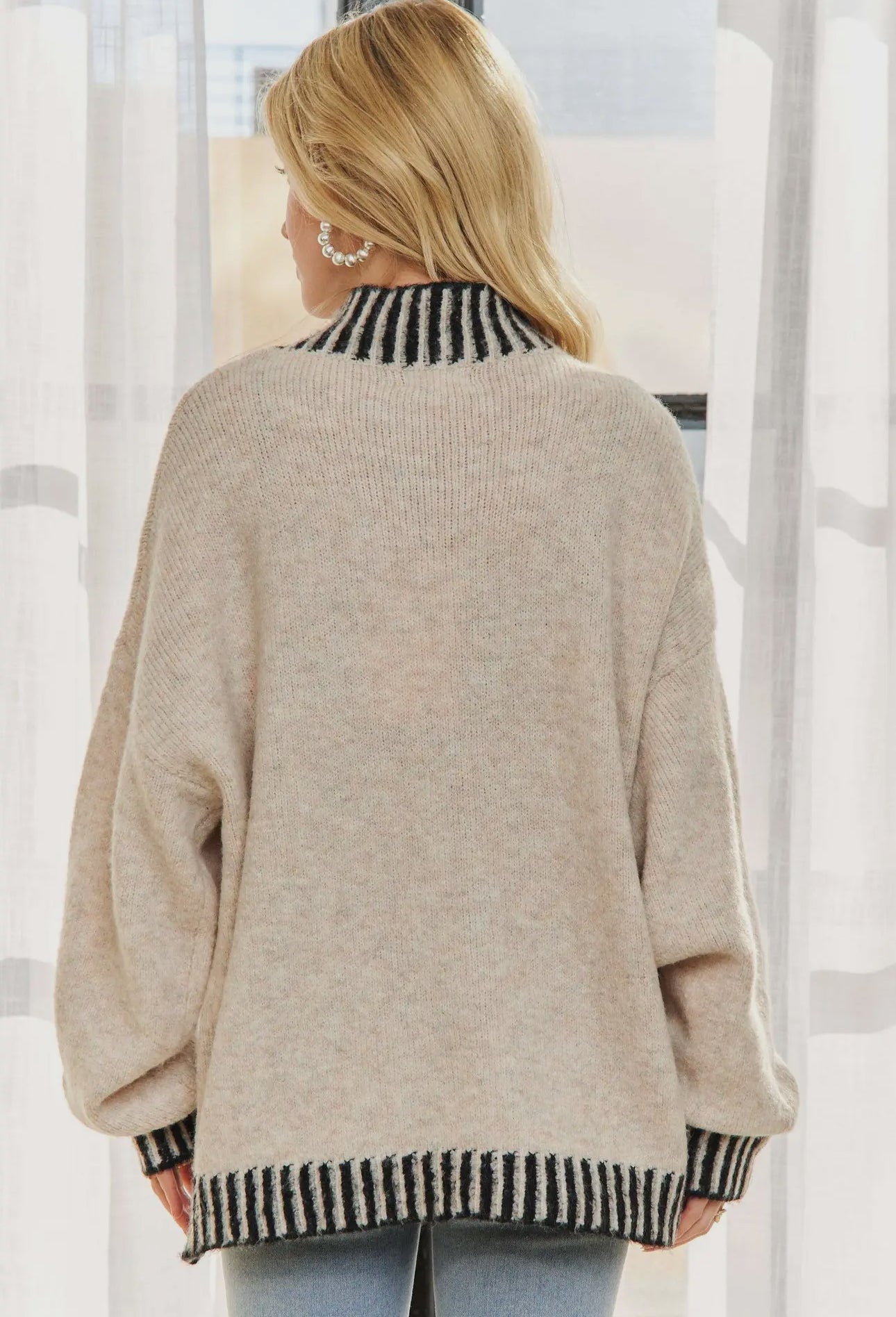 Oatmeal Oversized Sweater