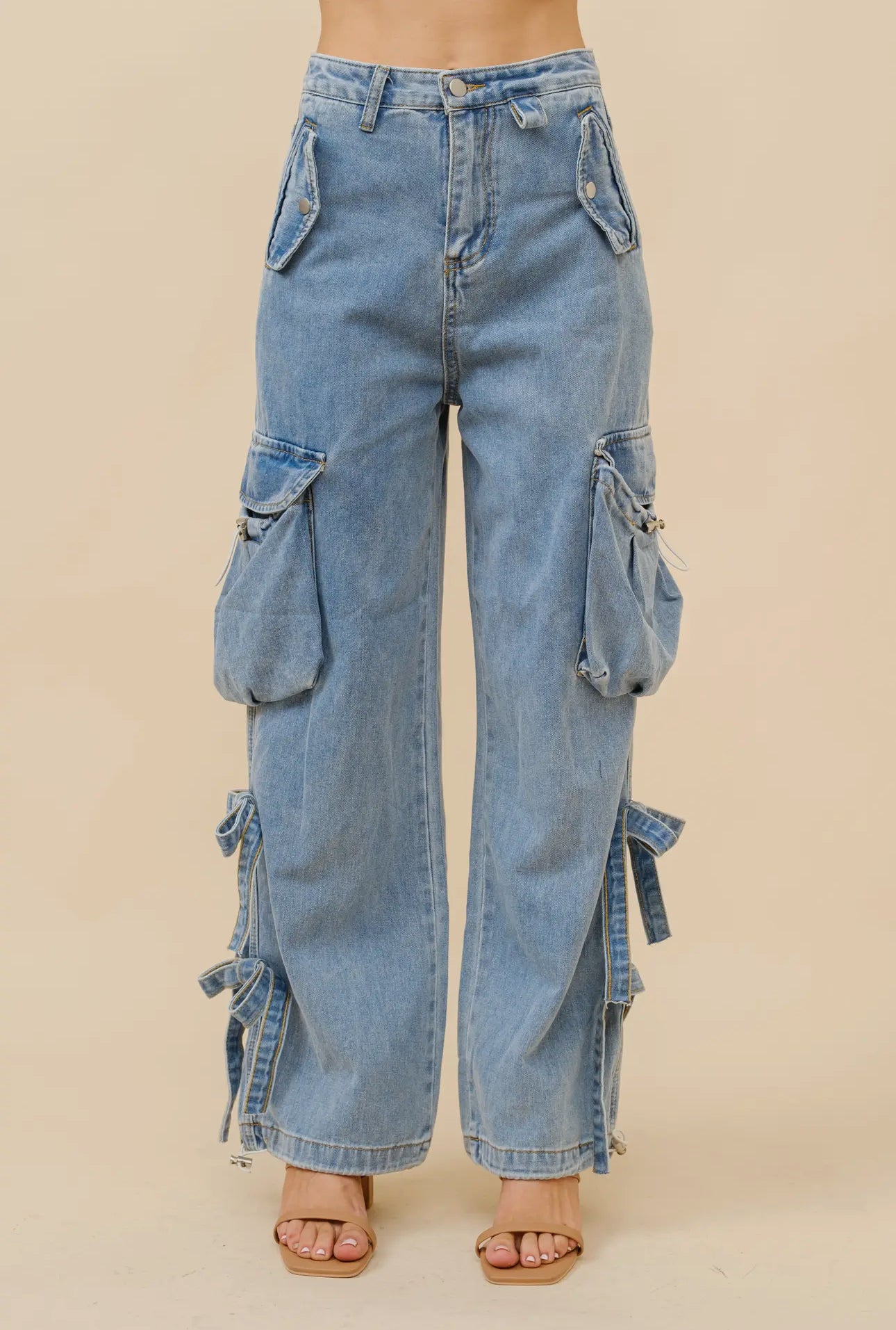 Bow Cargo Jeans