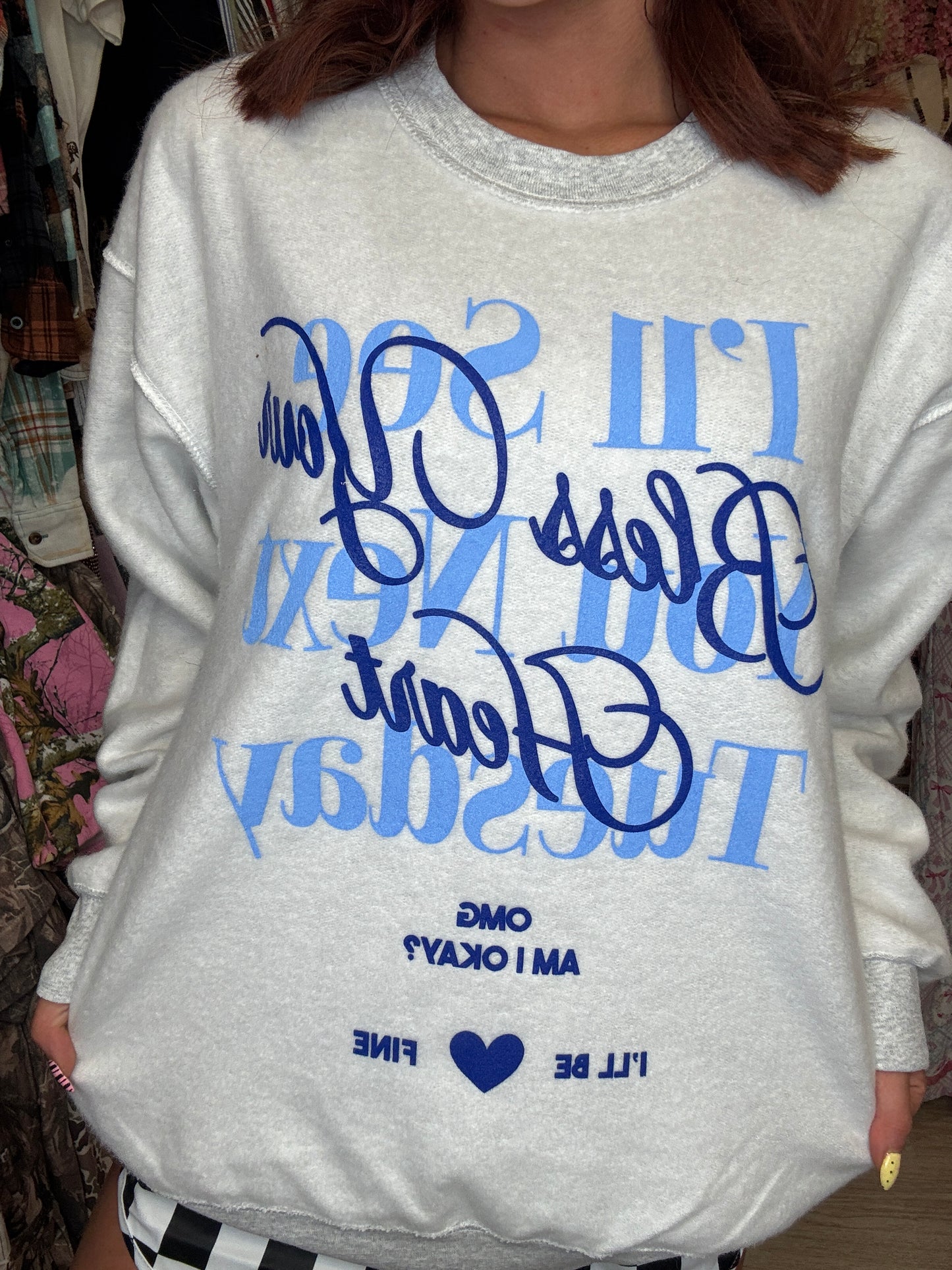 Bless Your Heart Inside out Sweatshirt