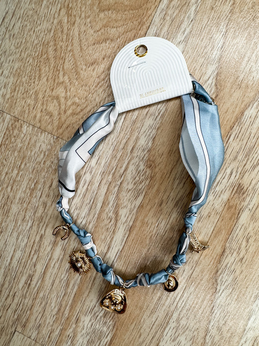 Scarf Cowgirl Necklace