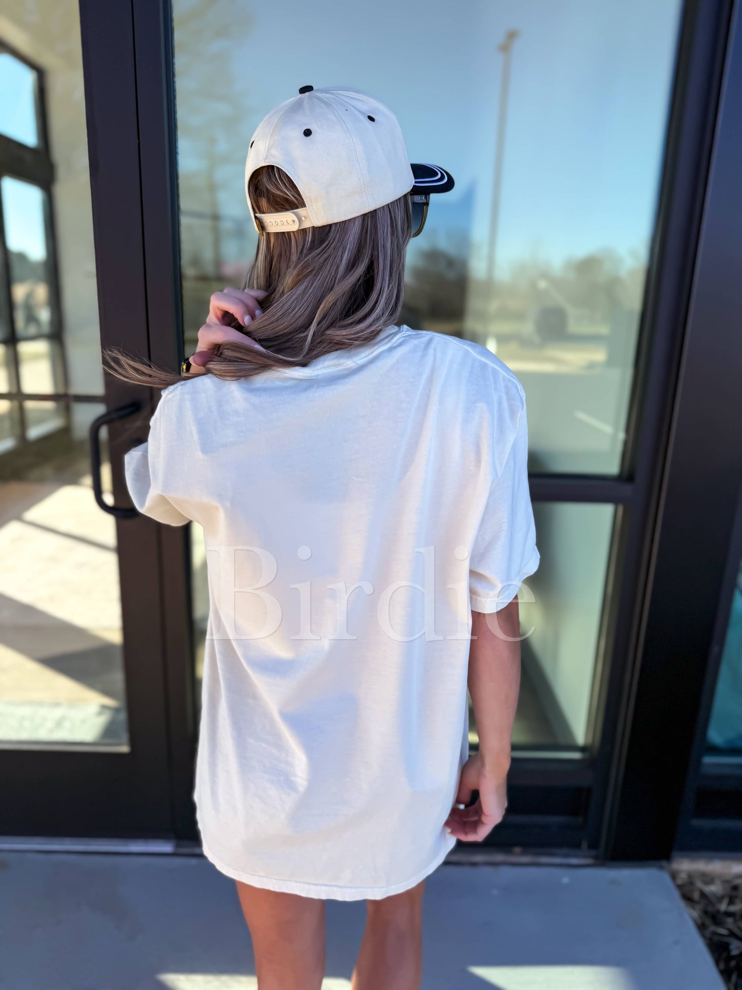 Crabby Graphic Tee on Ivory