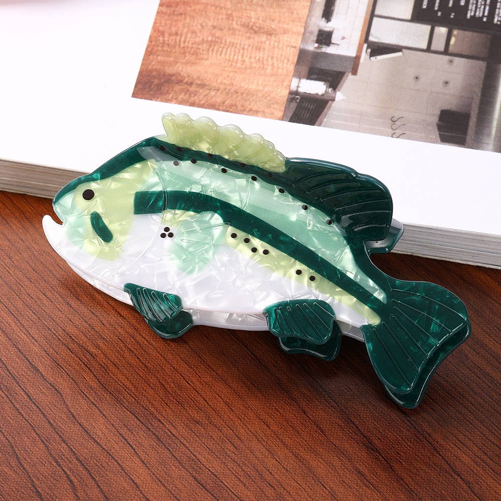Funny Sea Fish Shaped Hair Claw Clip Vacation Hair Clip