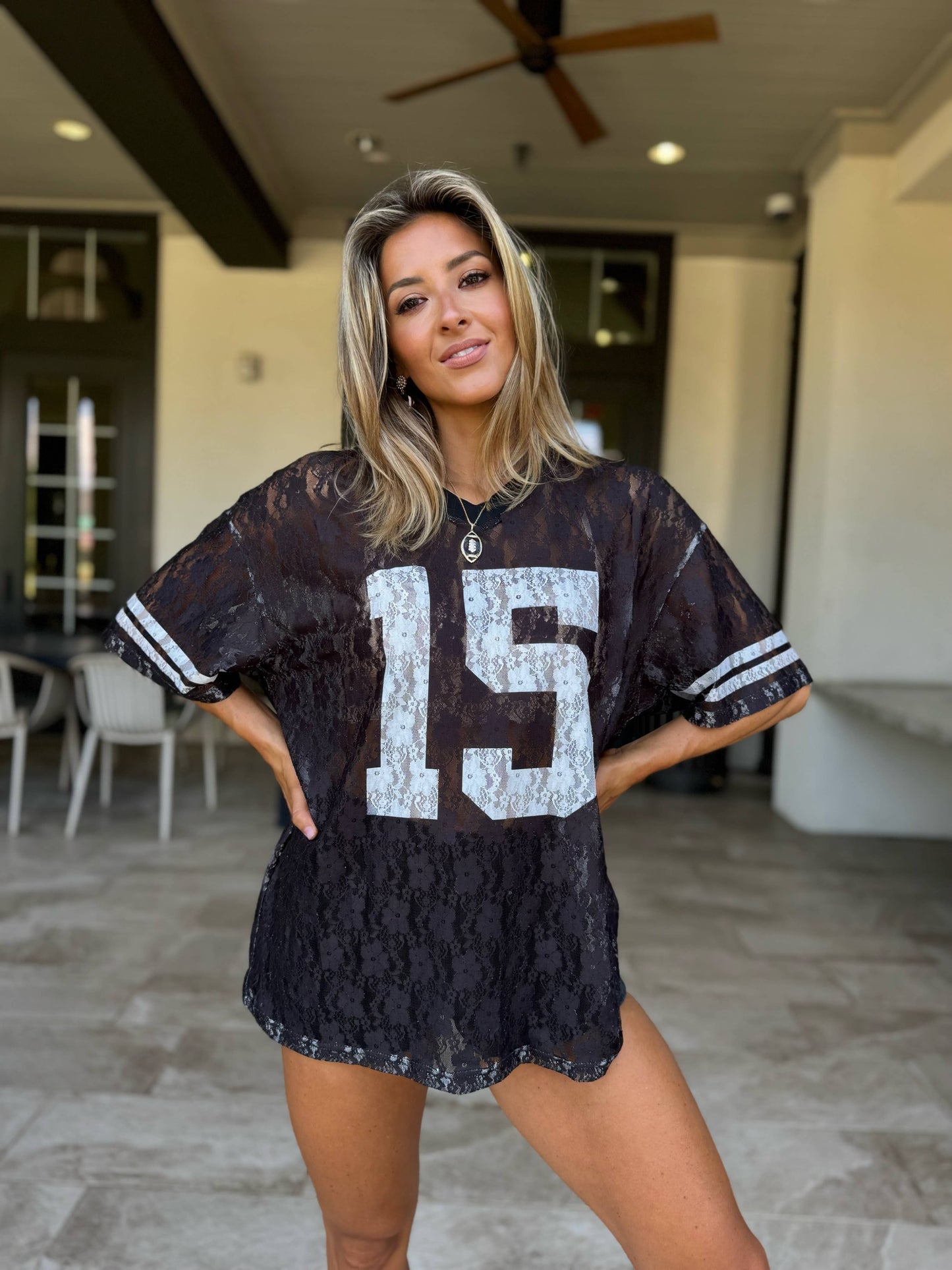 Black Lace "It's Game Time" Jersey