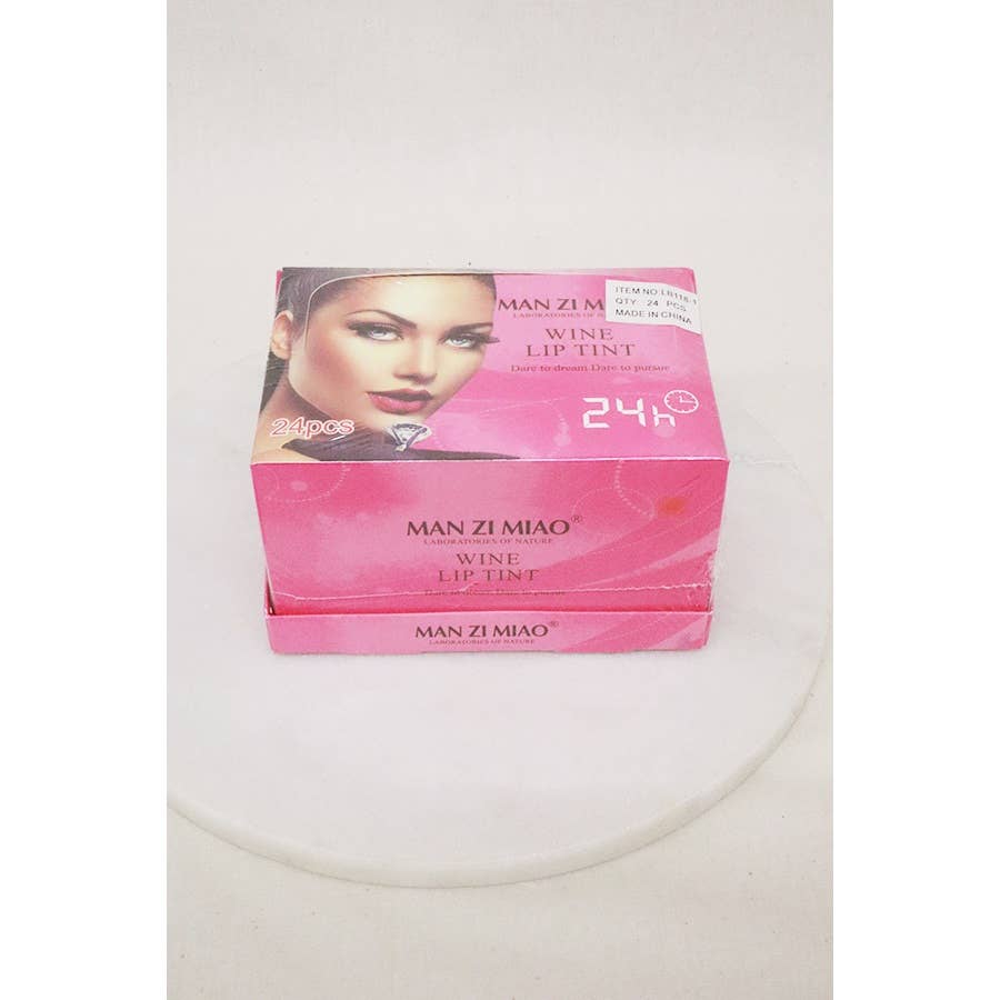 24 Pcs Wine Lip Tint