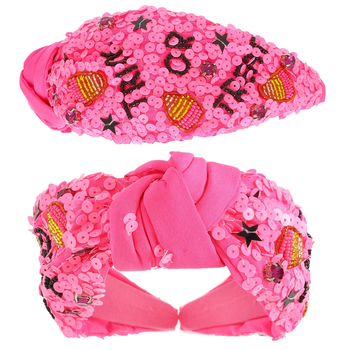 Halloween Trick or Treat Top Knotted Headband