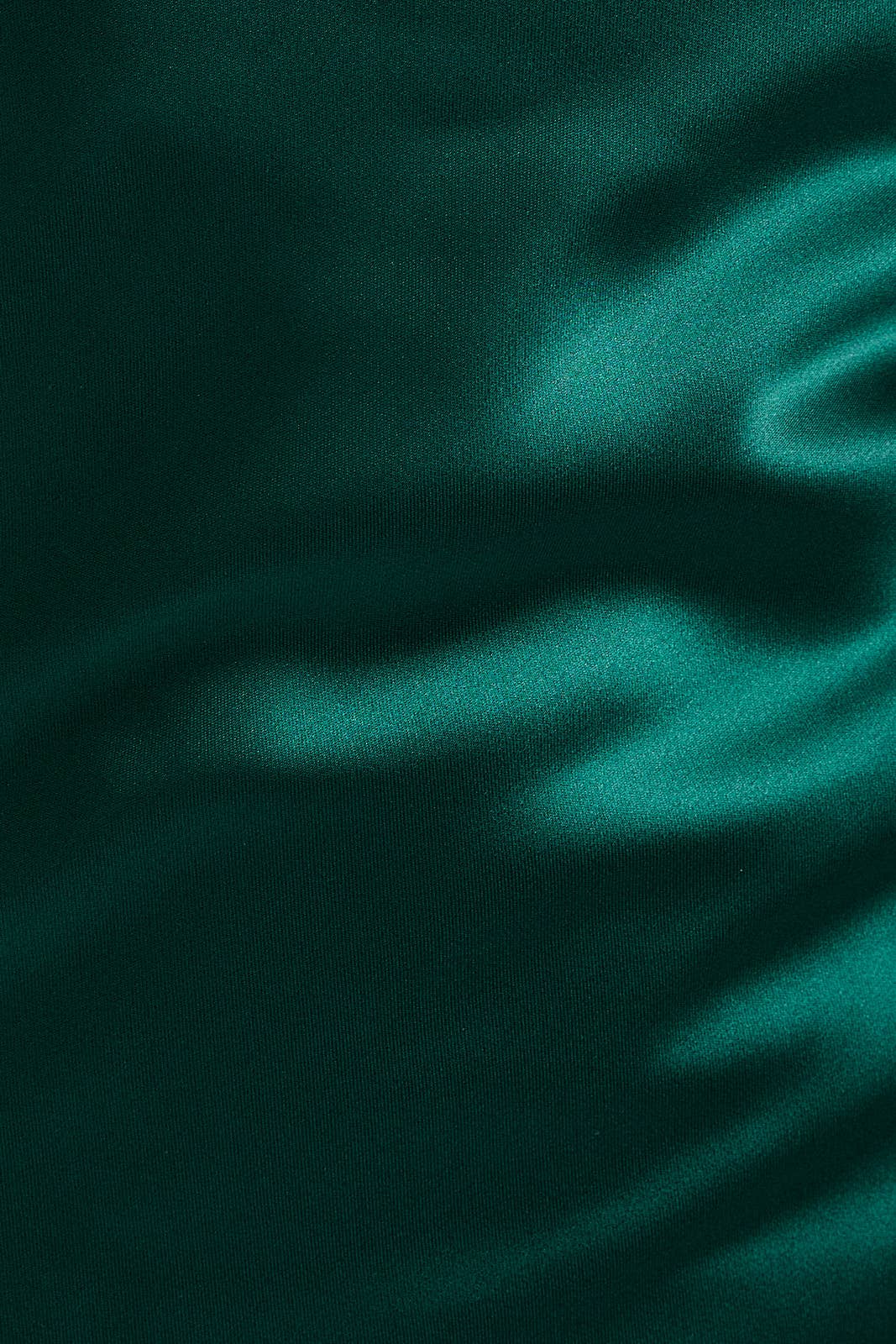 STRAPLESS SCARF DETAIL BIAS SATIN MIDI DRESS