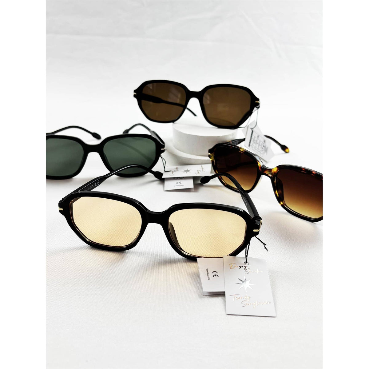 Retro Oversized Square Sunglasses
