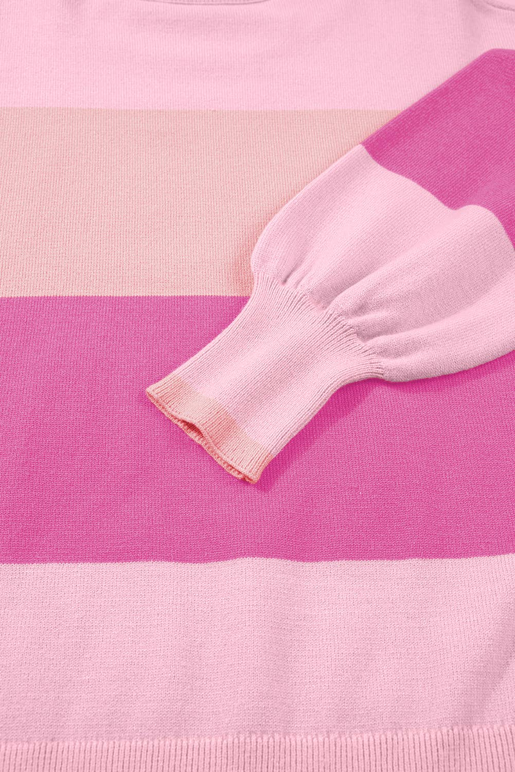 HOLLY JOLLY Sequin Patch Colorblock Sweater | S-XL