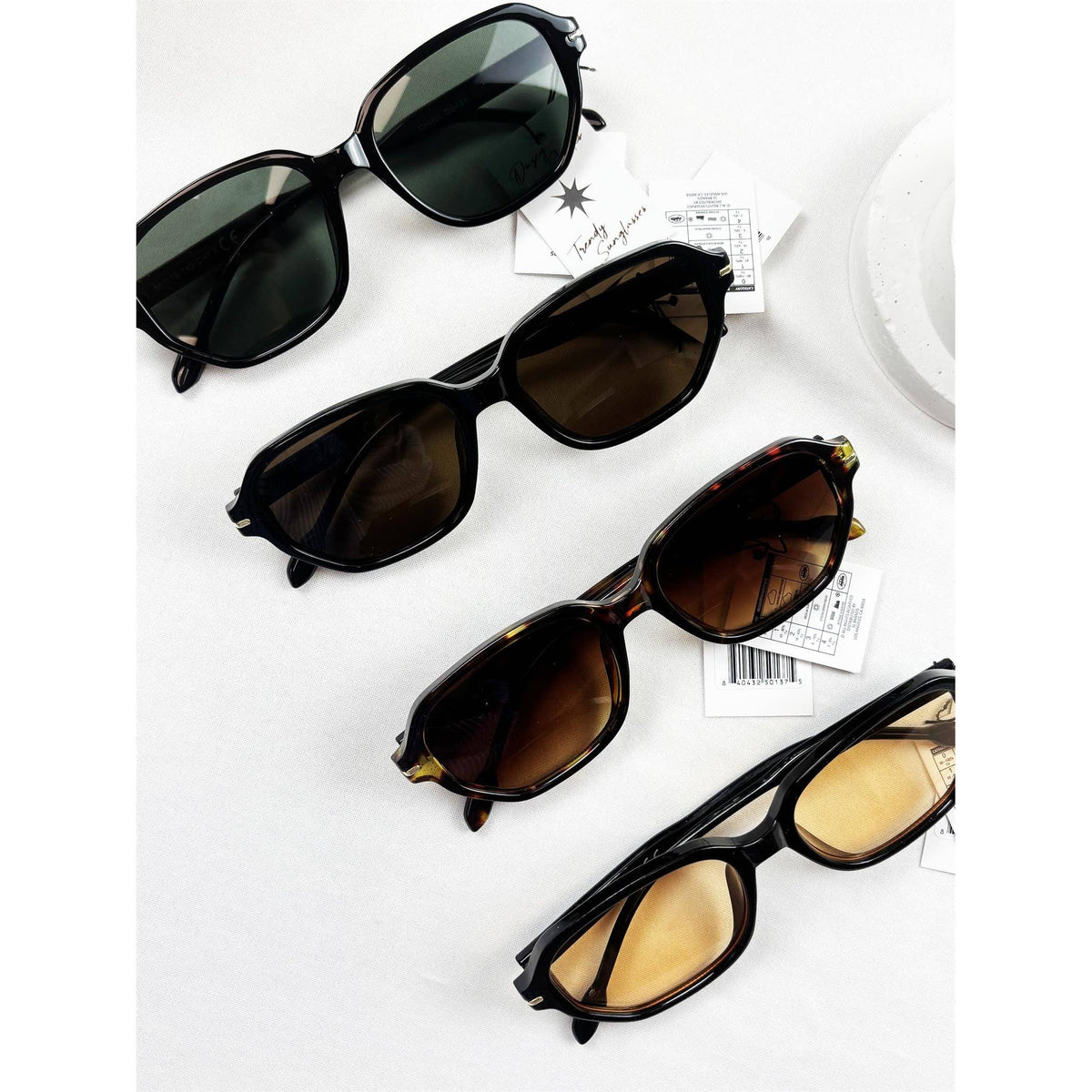 Retro Oversized Square Sunglasses