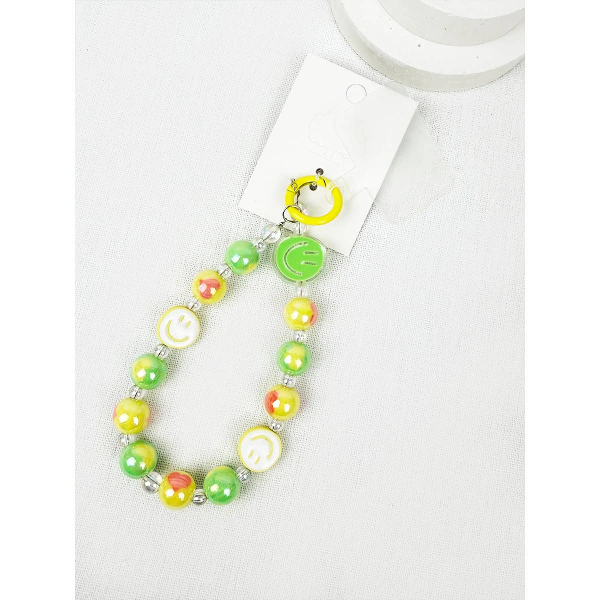 Green Palette Mixed Charm keychain and wrist strap