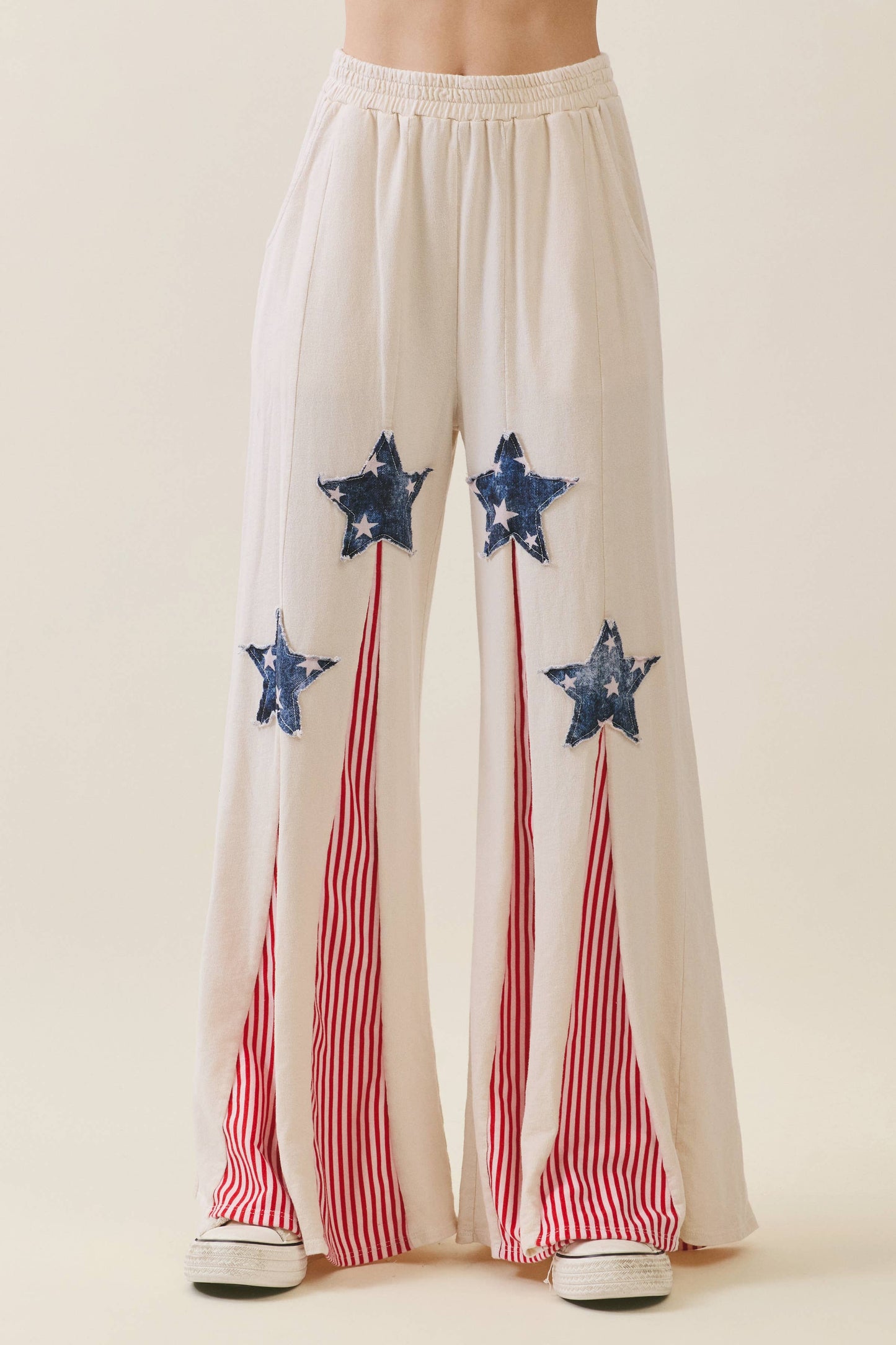 Americana Mineral Washed Fun Flare Pants HP6936