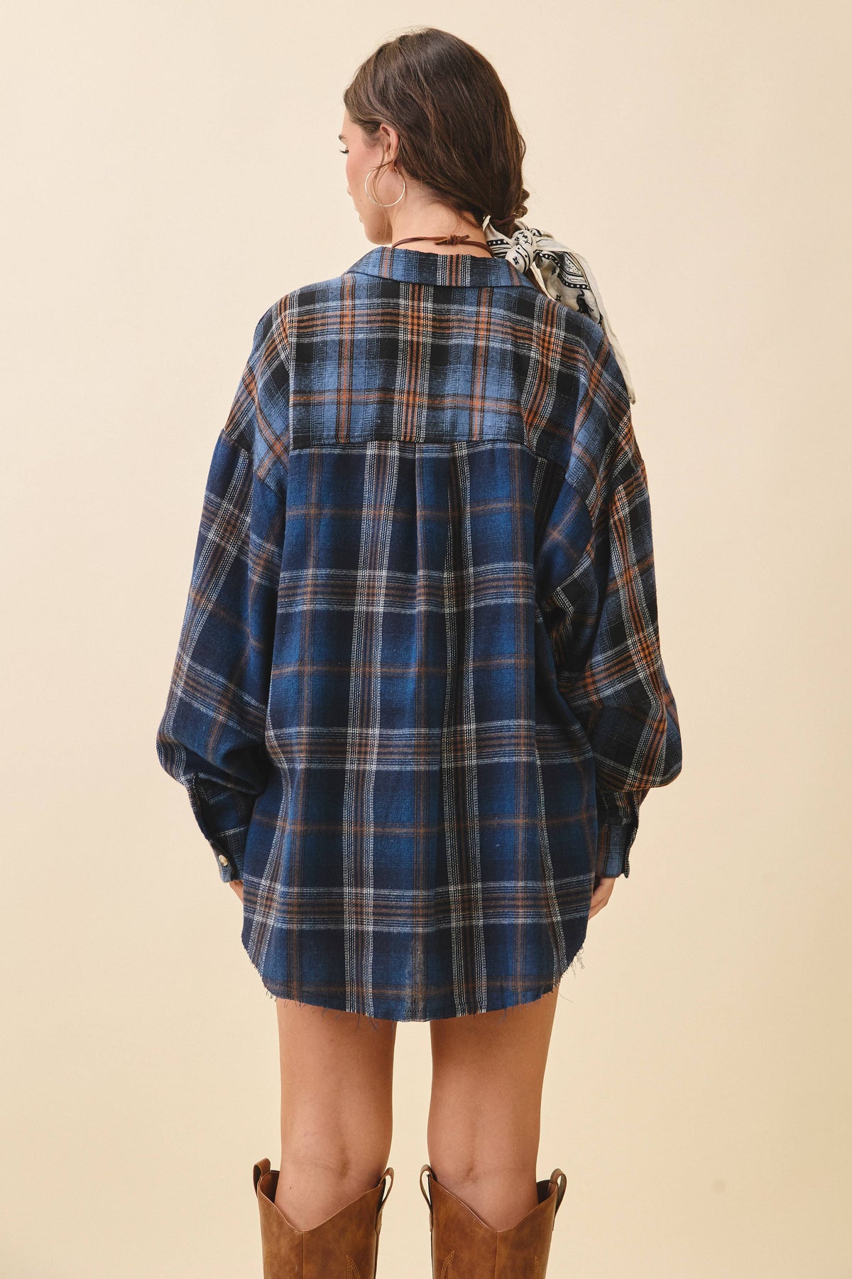 8376EN Kambrie Plaid Flannel Shirt 1