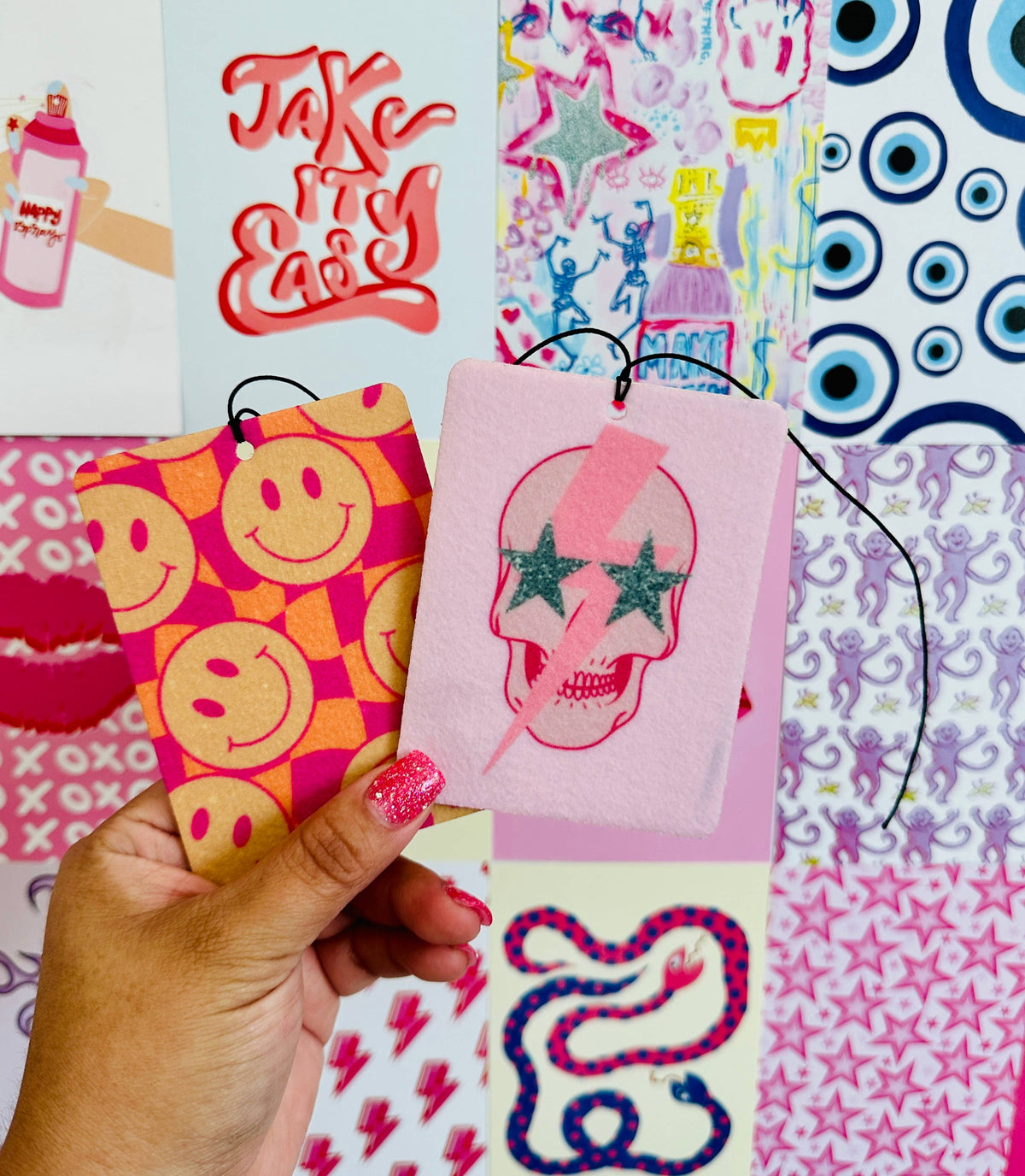 Sassy Themed felt freshies (air freshies) | set of 10
