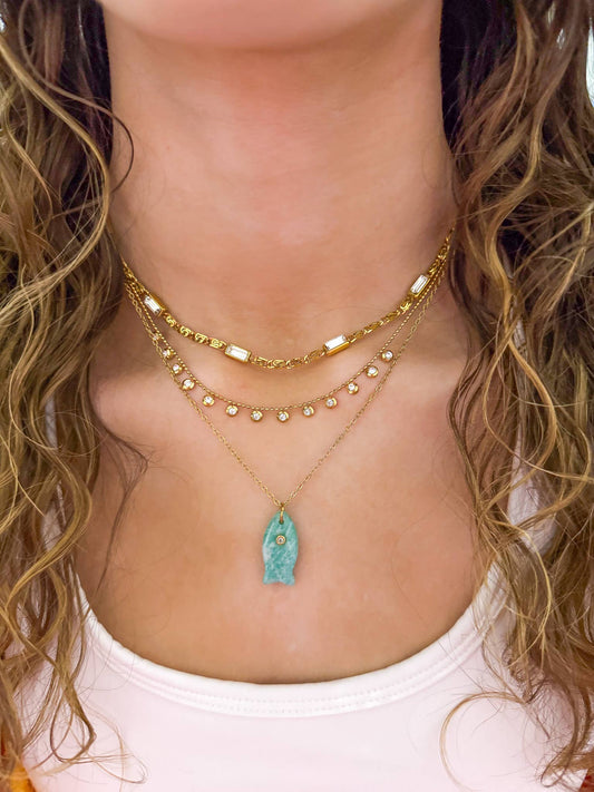 Layering Necklaces Water Resistant