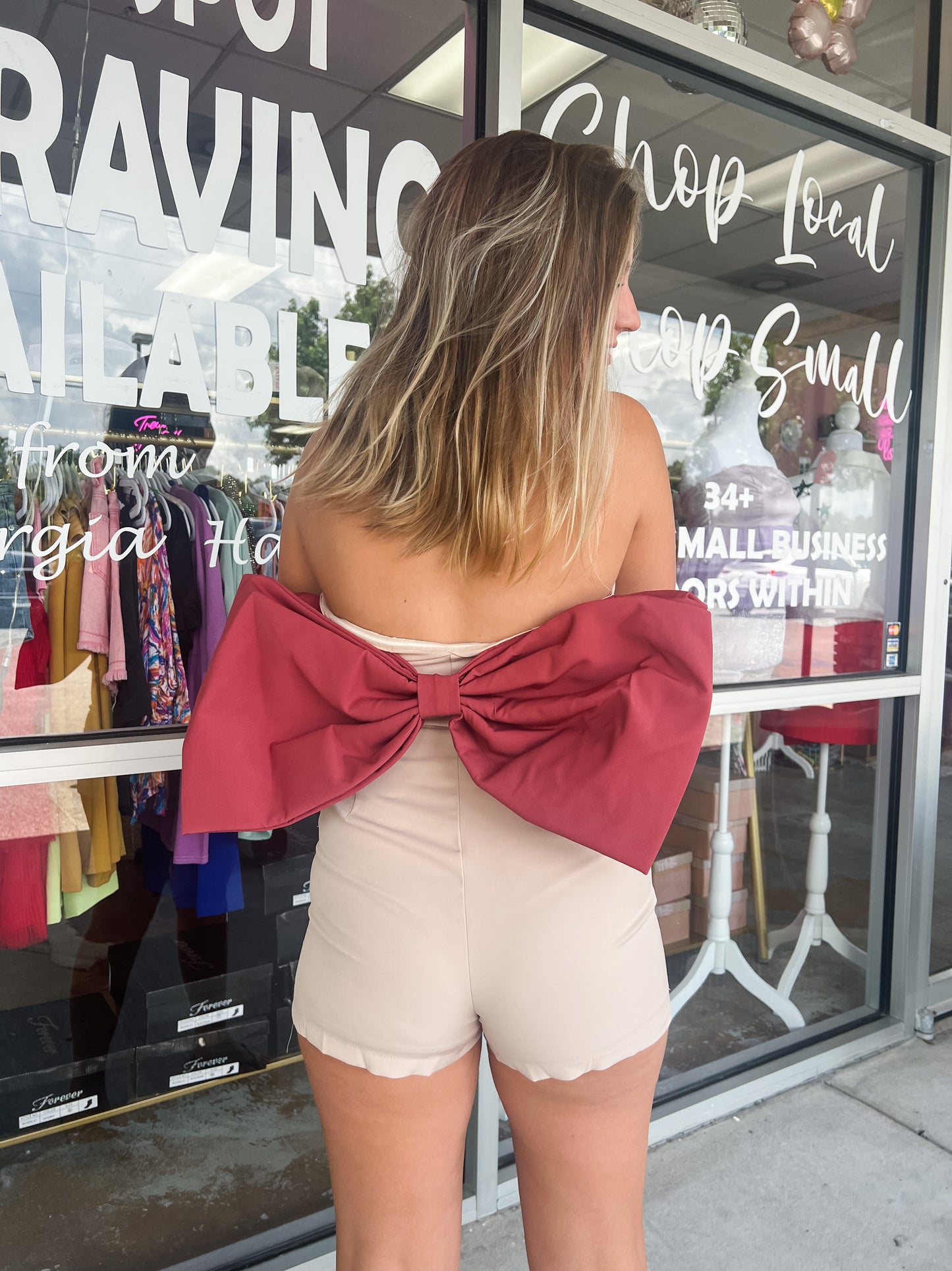 Bow Romper