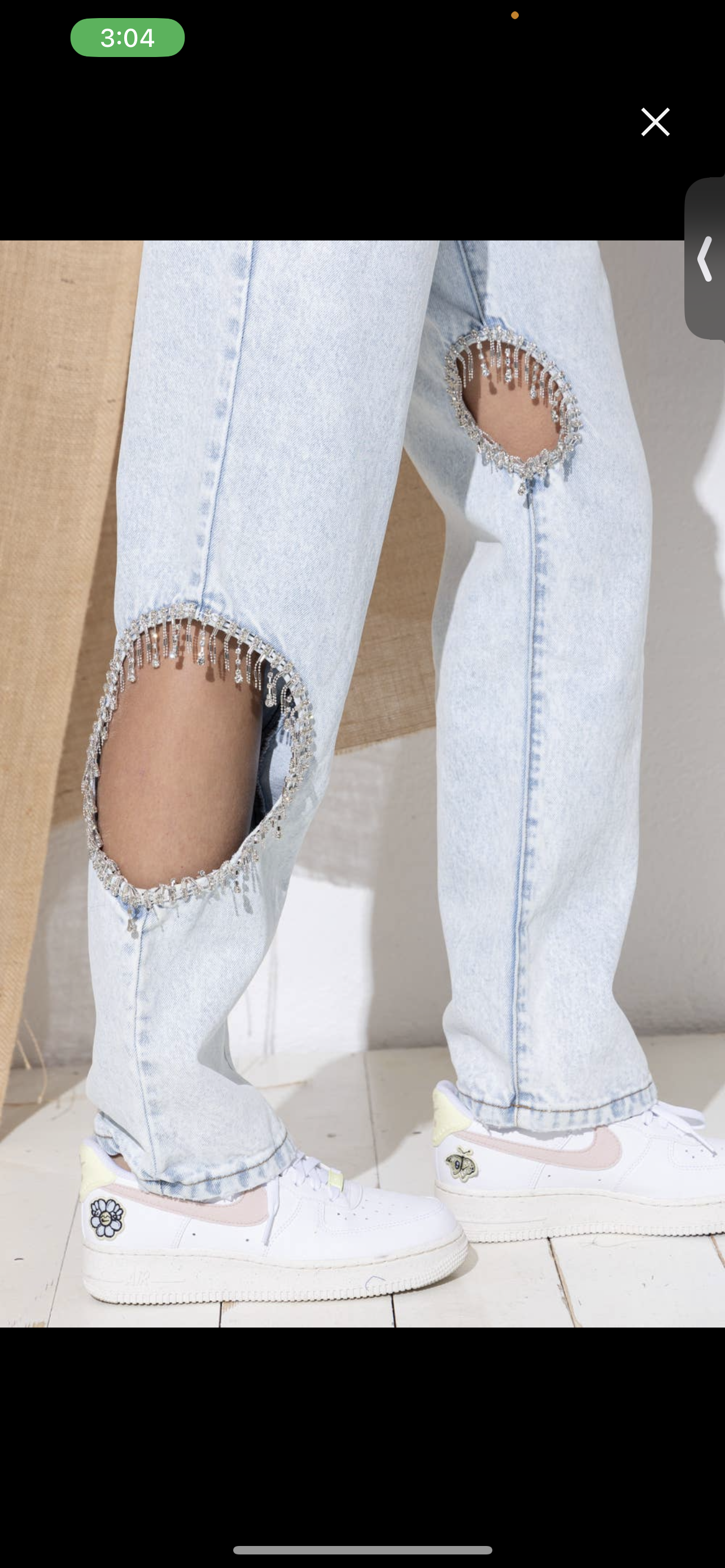 Diamond Drip Jeans